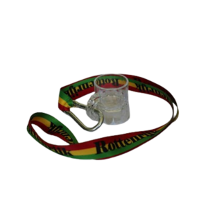 Shotglas met keycord